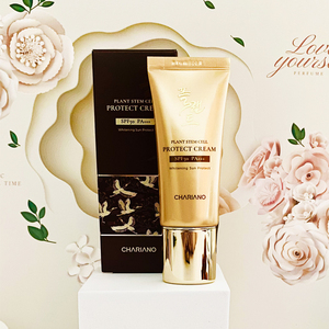 包邮韩国chariano奇姬植物修护防晒霜隔离防水防汗提亮保湿不卡粉