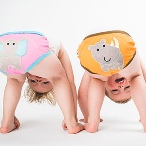 美国Zoocchini儿童卡通内裤透气宝宝隔尿训练裤学习裤3条装