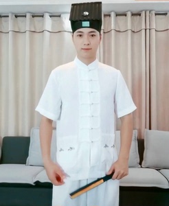 武农户外旗舰店天猫武当山高功法衣道士穿的衣服林正英道袍三清长袍