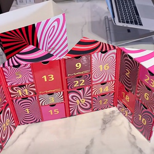 mac魅可2021年圣诞日历盲盒 超值彩妆口红眼影唇釉礼盒 倒数日历