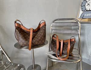 路易新款单肩斜挎软把青年希努尔潮流百搭托特包时尚大容量女包