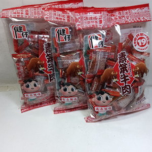 健仔素笨牛肉大刀肉辣条152克辣条面筋小包装辣片