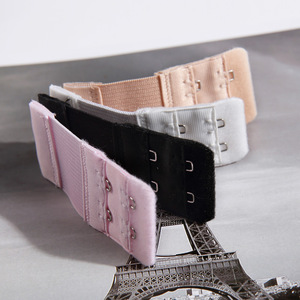 文胸后背加长扣文胸背扣文胸后背延长扣两排两扣接扣带松紧