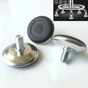 五爪升降椅子固定脚垫 吧台办公转椅小凳子配件 万向轮子防滑脚钉