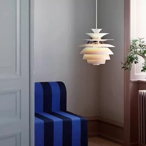 丹麦餐厅雪球吊灯设计师样板间饭厅现代简约创意个性铝材软装灯具