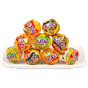 徐福记dodo棒棒糖散装40支约380g混合口味aly