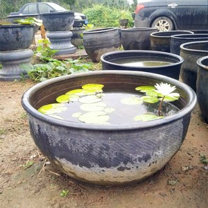 黑泥瓦盆
