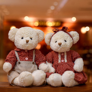 婚庆压床公仔一对情侣玩偶结婚礼物婚房高档礼品娃娃新婚毛绒玩具