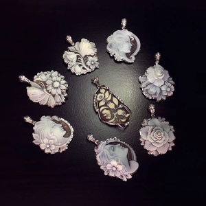 意大利贝雕cameo卡梅奥 福利小成品吊坠