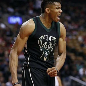 夏季新款篮球服字母哥雄鹿队34号时尚百搭潮流运动百搭球衣套装