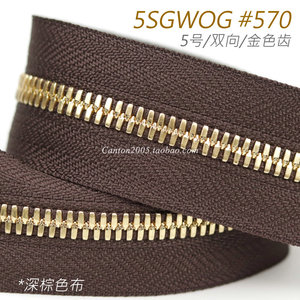 日本  5号  EX系列 玉米牙 双向金属齿码装拉链 5SGWOG #570