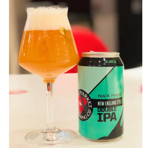 高分 黑市新英格兰双倍浑浊ipa玉石绿啤酒355ml