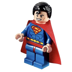 【lego乐高】超级英雄人仔 dim019 超人 硬披风 10724 71236