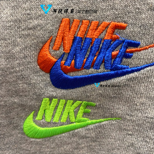 专柜正品耐克nike三勾彩色刺绣休闲运动男女情侣卫衣外套dj6915