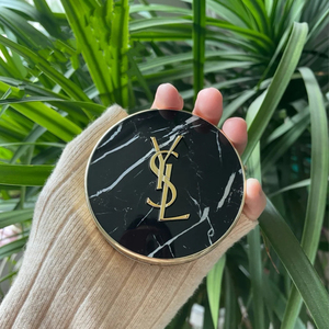 ysl/圣罗兰大理石气垫粉底膏粉底霜遮瑕保湿bb霜 奶油肌br10/b25