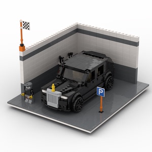 适用于乐高speed系列moc劳斯莱斯库里南suv 跑车模型 小颗粒男孩