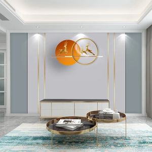 电视背景墙壁纸现代简约客厅装饰3d立体壁画高档轻奢风9d影视墙布