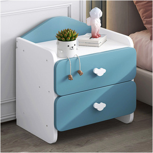儿童房床头柜2022年新款储物简约现代个性创意时尚简易款网红女孩