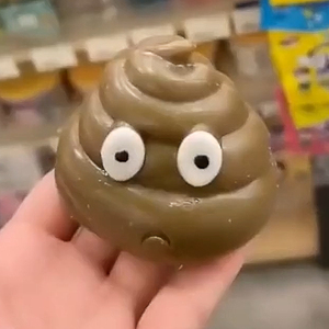 大眼睛便便鼻涕泥发泄解压整人玩具眼睛大便捏捏乐表情仿真屎搞笑