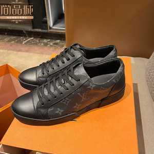 louis vuitton/路易威登男士lv match-up 印花帆布运动鞋1a2r4q