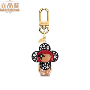 lv/路易威登女士波点图案饰吉祥物钥匙扣包饰m01145
