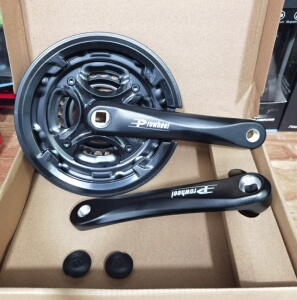 prowheel浩盟盒装牙盘42t34t24t铝合金曲柄齿9速10速中空一体牙盘