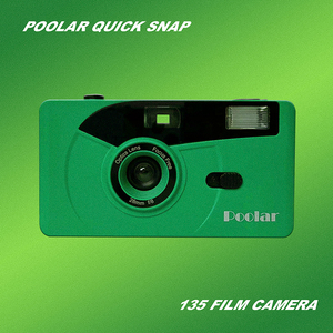 英国POOLAR胶片相机非一次性相机彩色胶卷复古傻瓜机相机学生入门