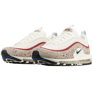 nike耐克air max 97白红糖果,46码,由于鞋子脚