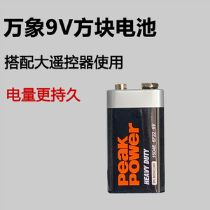 正品9V电池遥控器电池 碱性数字万用表方块话筒电池 九伏6F22电池