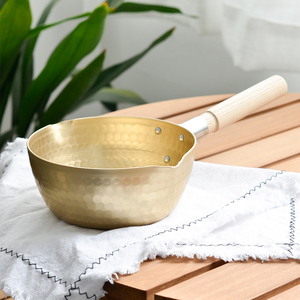 低价促销 日本进口北陆铝雪平锅家用日式单柄小奶锅煮泡面汤锅