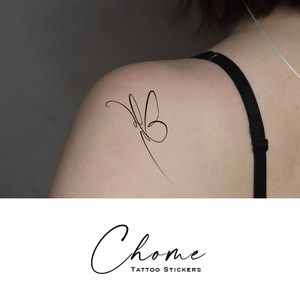 纹身贴简单简约