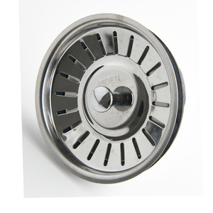 moen摩恩厨房洗菜盆水槽落水器sb17原装提笼塞子配件