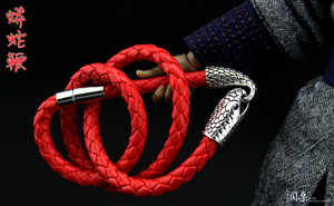 奇门120兵器模型蟒蛇鞭1/6刀剑九节配件打神兵人配件ob娃娃道具