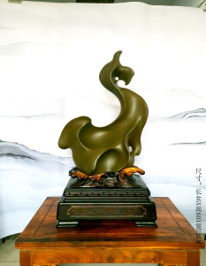 广西特价精品奇石摩尔石原石老皮水锈 四大名石 大化石 灵璧石