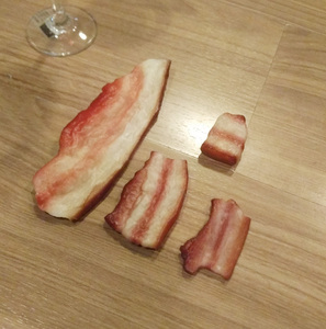仿真五花肉片 手感pu高档仿真猪肉切片 仿真肉片模型道具餐盘展示