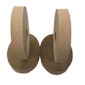 牛皮纸包边纸条 皱纹纸封口条 大卷自动缝包机包边纸条 皱纹纸条