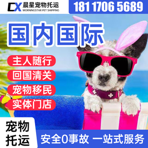 上海国际宠物托运服务全国猫咪狗狗托运回国检疫证明宠物清关航空