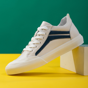 帕达索男鞋新款冬季韩版百搭小白鞋男士休闲鞋真皮板鞋ga0009-1