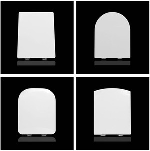 适用于科勒加厚方形脲醛树脂马桶盖通用四方型厕所板老式V形U型盖