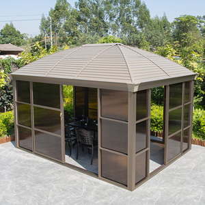 阳光房铝合金凉亭户外庭院大简易室外别墅花园移动组装民宿小房子