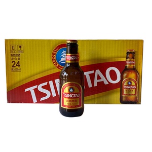 青岛啤酒 小棕金拉环 258mlx24瓶 小手雷 新品上新 黄金品质 包邮