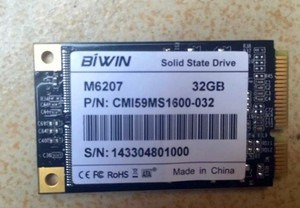 32G mSATA SSD固态硬盘M2  32G固态 工控收银软路由群辉 固态硬盘