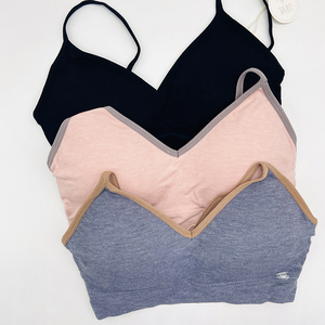 328俏织文胸美背舒适透气运动柔柔胸琪多姿裹胸2020新款无缝内衣