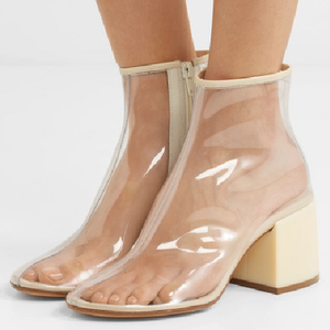 雨靴透明大码夏季