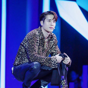 佳仕琪潮牌王嘉尔男女同款豹纹复古衬衫潮流宽松街头嘻哈长袖衬衣