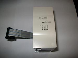 FX2N-8EX  8点输入 扩展单元 FX1N FX2N FX3U FX3G FX3GA扩展模块