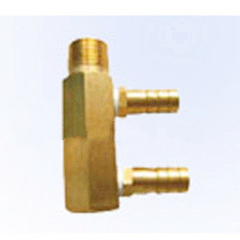 气动碰焊点焊机配件F型通水接头 FH-3/8 黄铜不锈钢铬锆铜电极