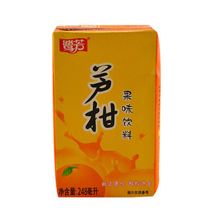 包邮福建厦门特产惠尔康鹭芳芦柑果味饮料整箱248ml*24盒夏季饮品