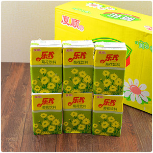 厦门厦顺菊花茶饮品夏季清凉饮料儿时的回忆整箱250ml*24盒包邮