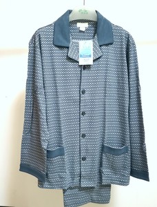 棉花堡家居服男士秋款针织棉长袖长裤睡衣套装纯棉秋冬舒适柔软宽